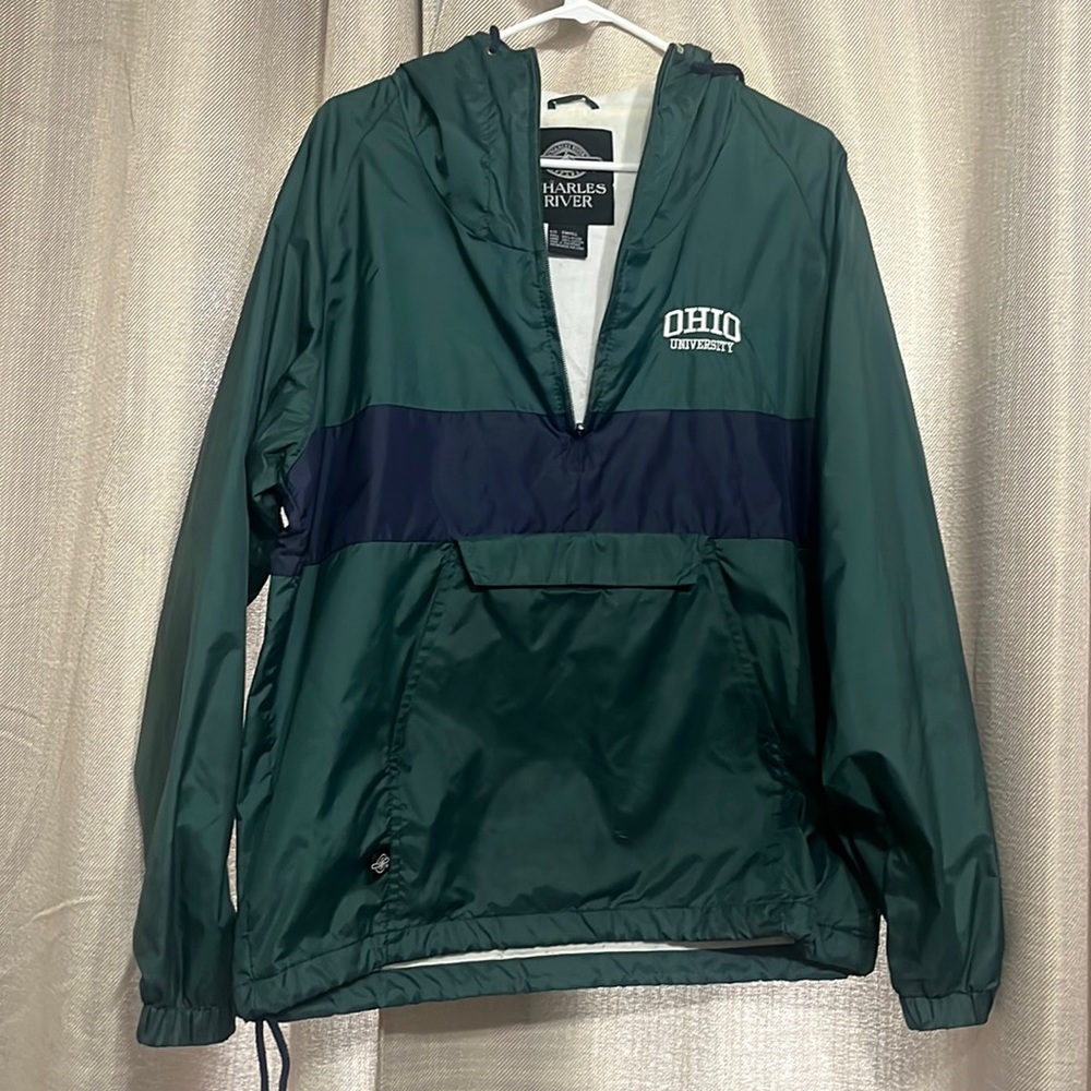 Mens small Ohio university windbreaker
